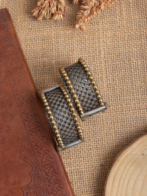 Sudha Small Size Dual Tone Jali Kada Pair
