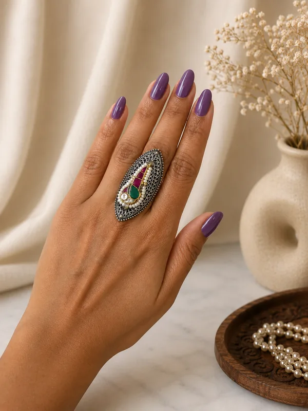 Kosha Kundan Rings